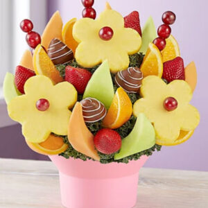 Sweets Daisies Fruit Bouquet